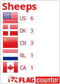 http://s06.flagcounter.com/countxl/iNSY/bg_FFFFFF/txt_FF0000/border_CCCCCC/columns_1/maxflags_6/viewers_Sheeps/labels_1/pageviews_0/flags_0/percent_0/
