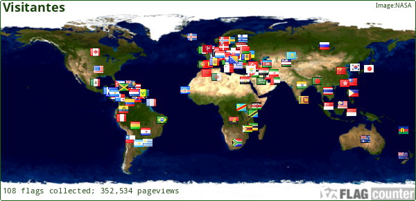 Países visitantes Free counters!